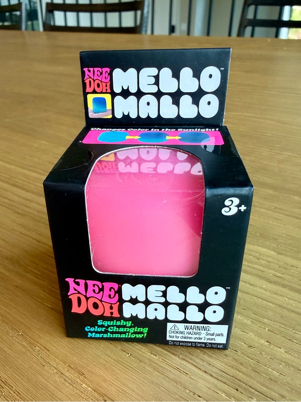 💗Schylling NeeDoh Mello Mallo Color-Changing Squishy - Pink 💗